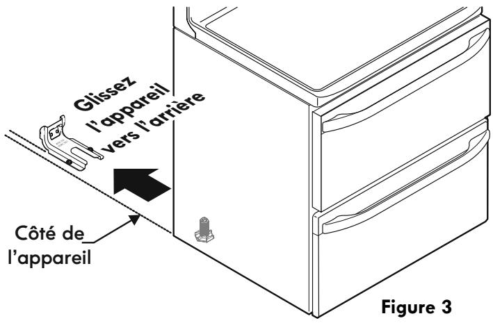 FRIGIDAIRE CGIS3065PF - percez des avant-trous et fixez le support - - 1