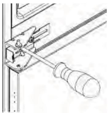 THOMSON THD 370 NF SL - INVERSION DU SENS D'OUVERTURE DES PORTES - 6