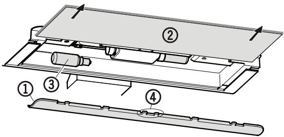 LIEBHERR ICBS 3224 - Eclairage interieur - 1
