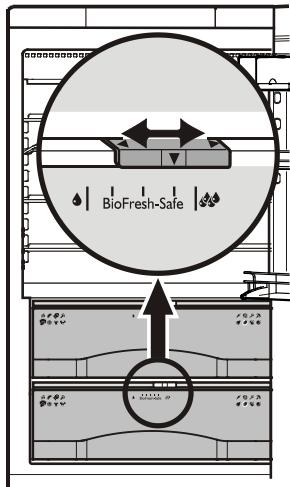 LIEBHERR ICBS 3224 - Réglage du degré hygrométrique : - 1