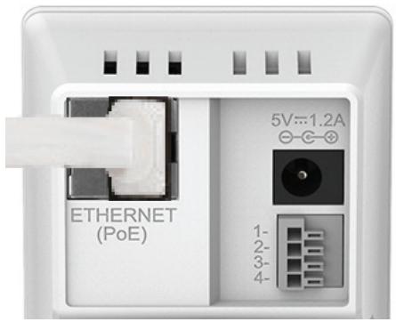 D-LINK DGS-1210-28MP - Connexion du cable Ethernet - 1