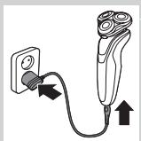 PHILIPS S5550 SHAVER SERIES 5000 - Carica tramite adattatore - 1