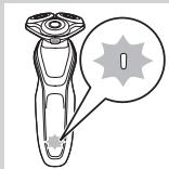 PHILIPS S5550 SHAVER SERIES 5000 - Batteriniväindikator med tre lys - 2