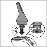 PHILIPS S5550 SHAVER SERIES 5000 - Nenäkarvatrimerilisäosan käytäminen - 1