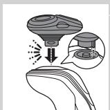 PHILIPS S5550 SHAVER SERIES 5000 - Med hjälp av tillbehör som knäpps pÅ - 2
