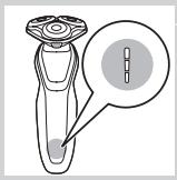 PHILIPS S5550 SHAVER SERIES 5000 - Batería completamente cargada - 1