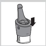 PHILIPS S5550 SHAVER SERIES 5000 - Replacing the cartridge of the SmartClean System - 4