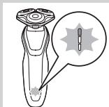 PHILIPS S5550 SHAVER SERIES 5000 - Indicatore di ricarica della batteria a 3 spie - 1