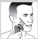 PHILIPS S5550 SHAVER SERIES 5000 - Period for hudanpassning - 1