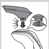 PHILIPS S5550 SHAVER SERIES 5000 - Het verwijderen en bevestigen van de opklikbare hulpstukken - 4