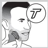 PHILIPS S5550 SHAVER SERIES 5000 - Turboindstilling (kun nogle modeller) - 3