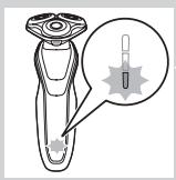 PHILIPS S5550 SHAVER SERIES 5000 - Accu bijna leeg - 1