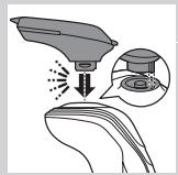 PHILIPS S5550 SHAVER SERIES 5000 - Brug af trimmertilbehør - 5