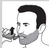 PHILIPS S5550 SHAVER SERIES 5000 - Utilizar o acessório estilizador de barba com pente - 3