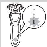 PHILIPS S5550 SHAVER SERIES 5000 - Lav batterikapasitet - 1