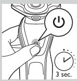 PHILIPS S5550 SHAVER SERIES 5000 - Cleaning reminder - 2