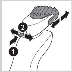 PHILIPS S5070 S5065 AQUATOUCH SHAVER SERIES 5000 - Trimmen - 7