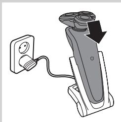 PHILIPS S5070 S5065 AQUATOUCH SHAVER SERIES 5000 - In der Ladestation aufladen - 3