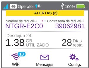 NETGEAR AC1900 NIGHTHAWK X10 AD7200 - Pantalla LCD - 1