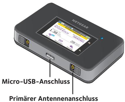 NETGEAR AC1900 NIGHTHAWK X10 AD7200 - Tasten und Anschlüsse - 2