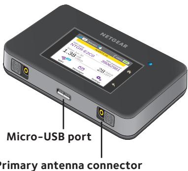 NETGEAR AC1900 NIGHTHAWK X10 AD7200 - Buttons and Connectors - 2