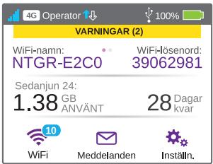 NETGEAR AC1900 NIGHTHAWK X10 AD7200 - LCD-skärm - 1