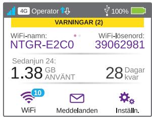 NETGEAR AC1900 NIGHTHAWK X10 AD7200 - Med pekskärmen - 1