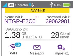NETGEAR AC1900 NIGHTHAWK X10 AD7200 - Schemo LCD - 1
