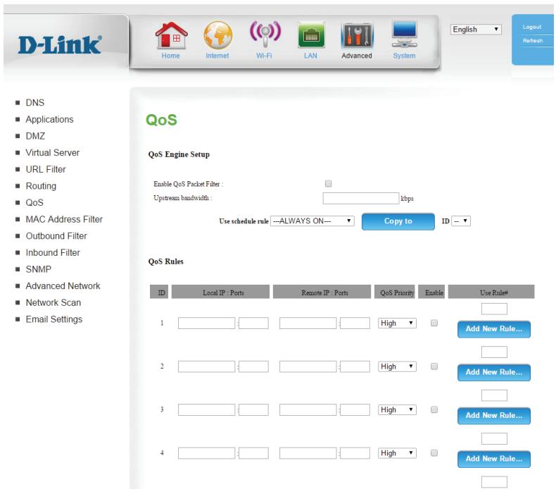 D-LINK DSL-3682 - Paramètres du réseau local - 9