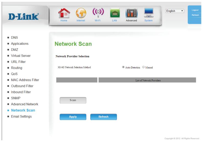 D-LINK DSL-3682 - Recherche de réseau - 1