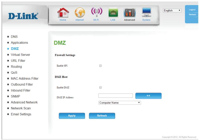 D-LINK DSL-3682 - Paramètres du réseau local - 5