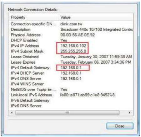 D-LINK DIR-895L - Configuration de l'adresse IP sous vista - 8