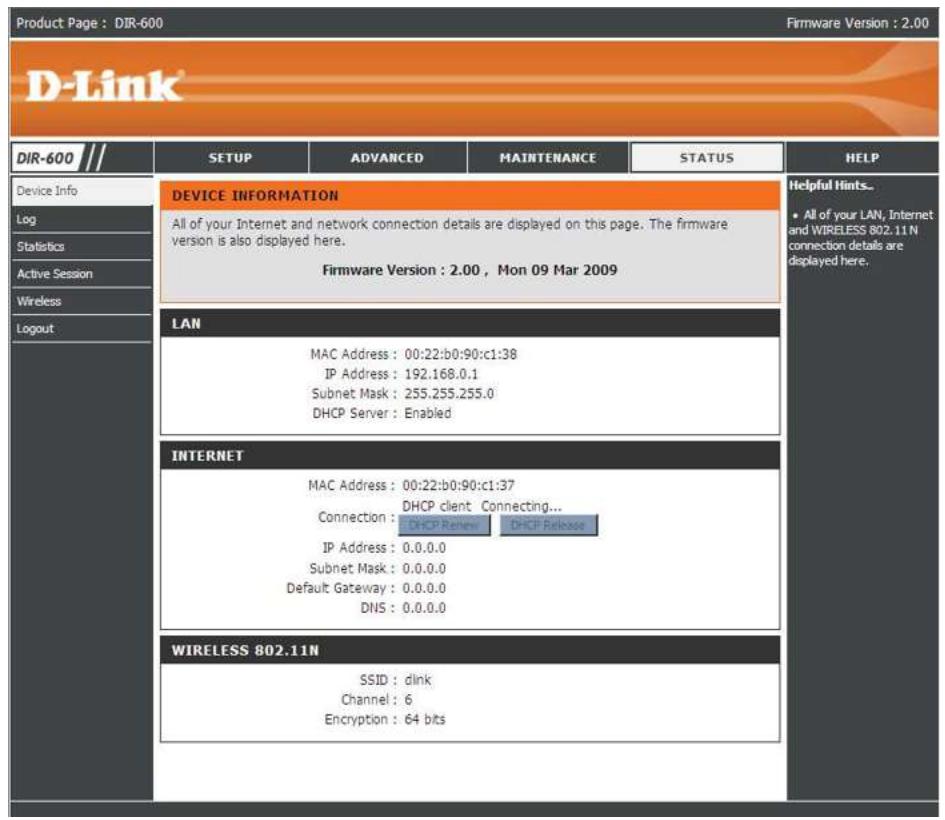 D-LINK DIR-895L - Paramètres du journal - 2