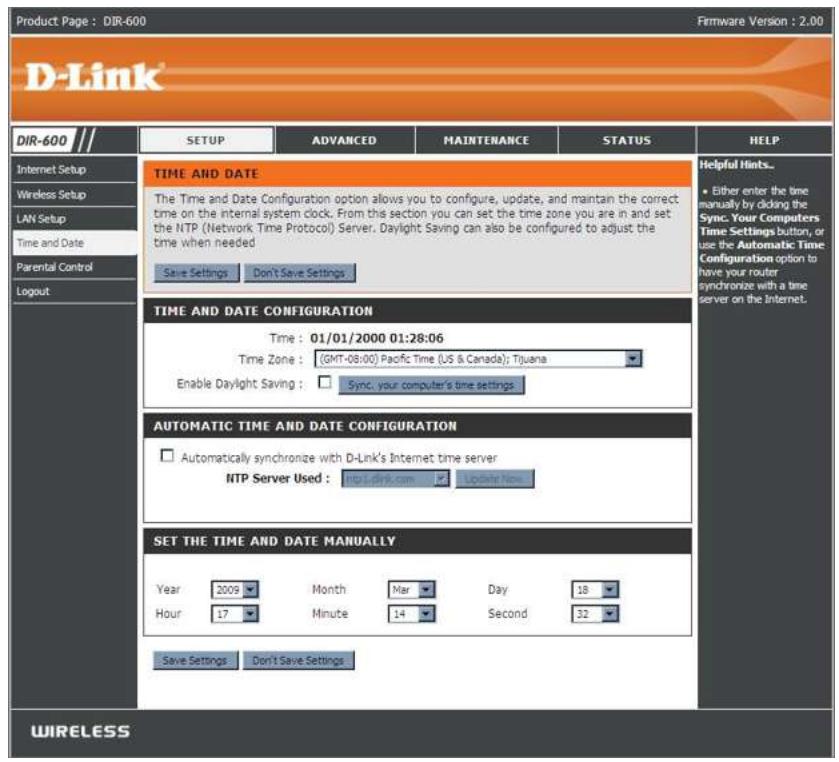 D-LINK DIR-895L - Paramètres du serveur DHCP - 1
