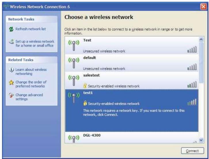 D-LINK DIR-895L - Connexion à un réseau sans fil à l'aide de windows® XP - 3