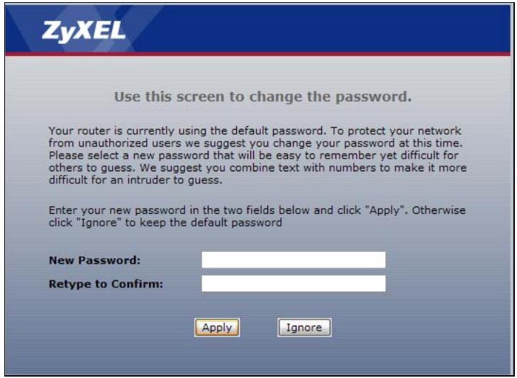 ZYXEL LTE7460 - Accessing the Web Configurator - 2