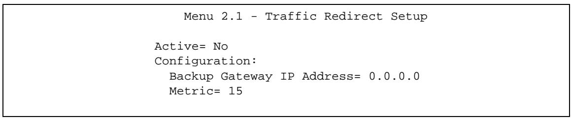 ZYXEL LTE7460 - Configuring Traffic Redirect - 1