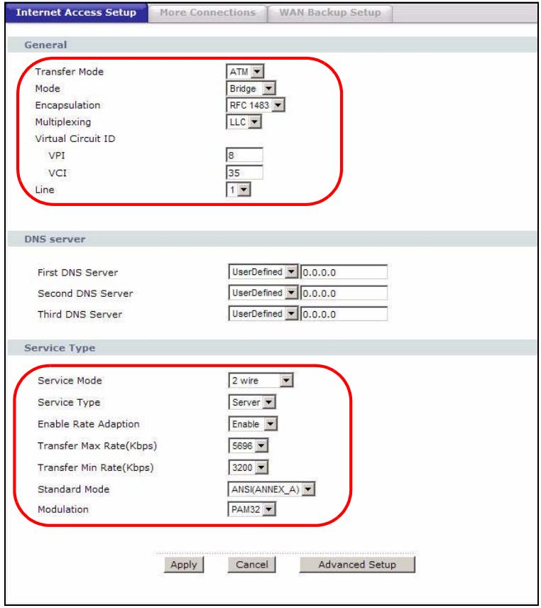ZYXEL LTE7460 - Set Up the Server - 1