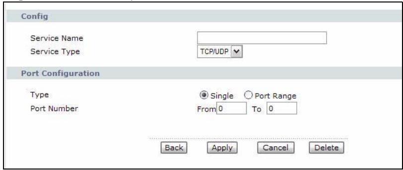ZYXEL LTE7460 - Configuring a Customized Service - 1