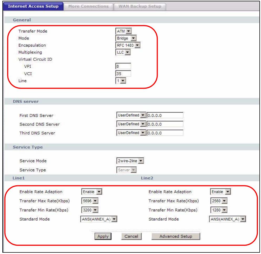 ZYXEL LTE7460 - Set up the Server - 1