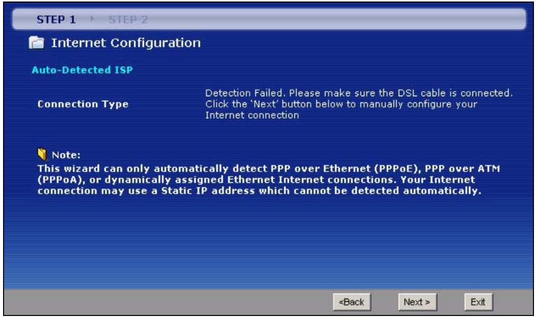 ZYXEL LTE7460 - Internet Access Wizard Setup - 5