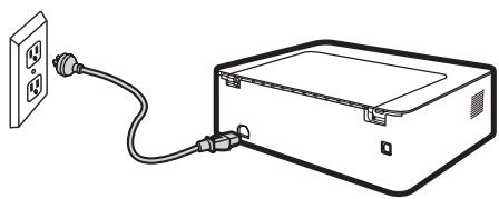 RICOH SP 5300DN - Branchement de l'imprimante sur une prise de courant - 1