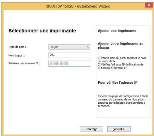 RICOH SP 5300DN - Installation réseau - 2
