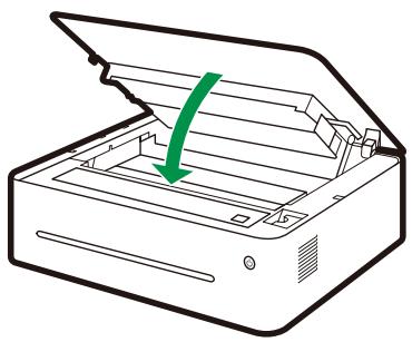 RICOH SP 5300DN - Fermez le capot pour relancer l'impression. - 1