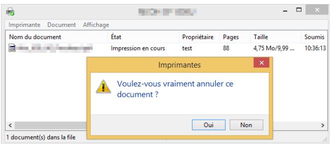 RICOH SP 5300DN - Annulation d'un travail d'impression avant que l'impression n'ait commencé - 3