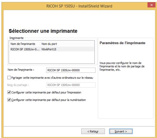 RICOH SP 5300DN - Installation réseau - 3