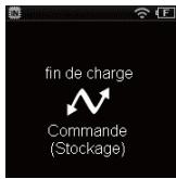 OLYMPUS DS-5500 PREMIUM - Le chargement est terminé lorsque [fin de charge] s'affiche. - 1