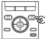 OLYMPUS DS-5500 PREMIUM - Appuyez sur la touche REC (●) pendant l'enregistrement. - 1