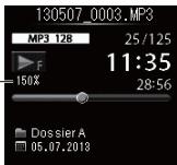 OLYMPUS DS-5500 PREMIUM - Appuyez sur la touche ▶OK. - 1