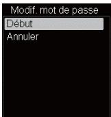 OLYMPUS DS-5500 PREMIUM - Quand [Modif. mot de passe] est sélectionné : - 1